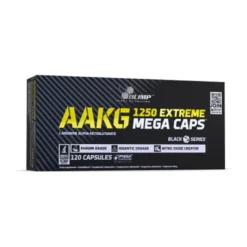 AAKG 1250 Extreme Mega Caps L-Arginin Kapsler 120 stk
