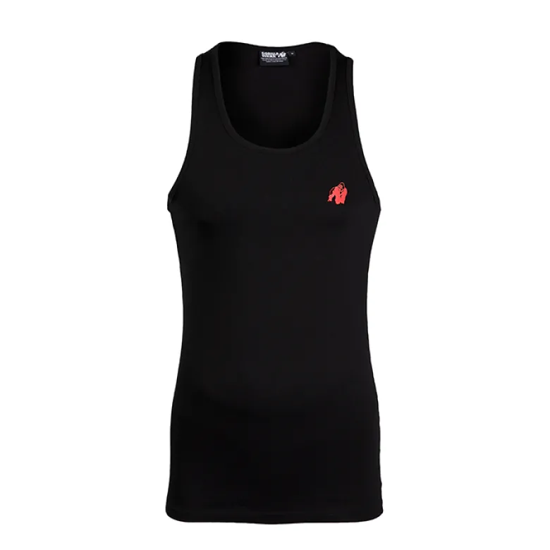 Adams Stretch Tank Top, Black