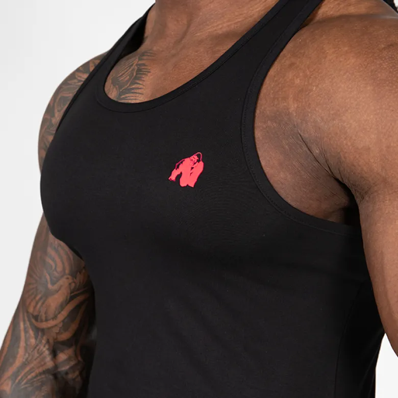Adams Stretch Tank Top, Black