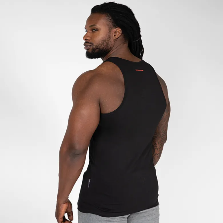 Adams Stretch Tank Top, Black