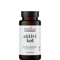 Aktivt Kol + Äppelcidervinäger 60 kapslar