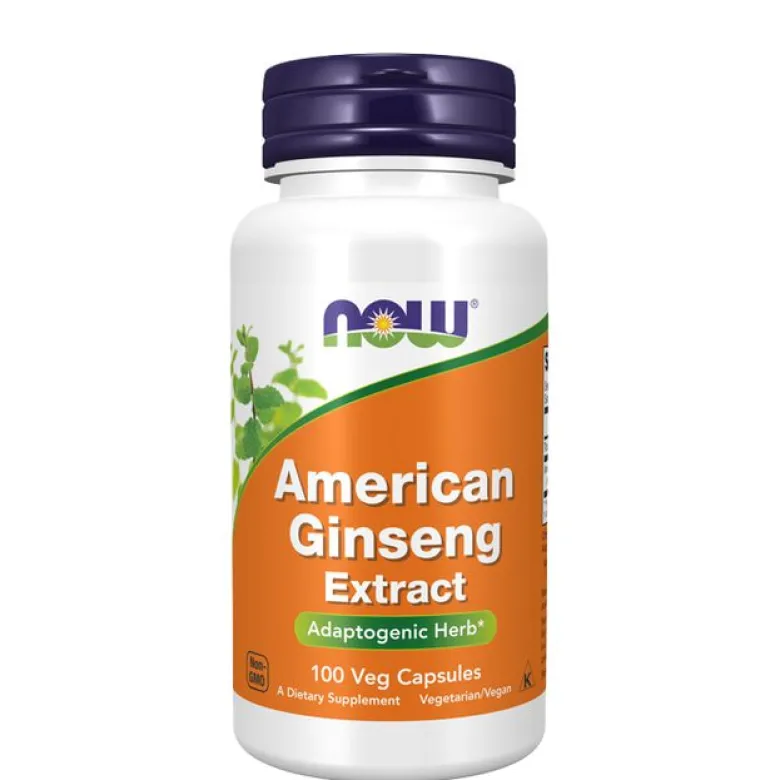 Amerikansk Ginseng 500 mg 100 kapsler