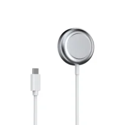 Apple Watch/Samsung Galaxy Watch Laddare 1 m USB-C Kabel, Vit