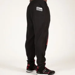 Augustine Old School Pants, Black/Red