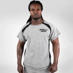 Augustine Old School Work Out Top, Grey