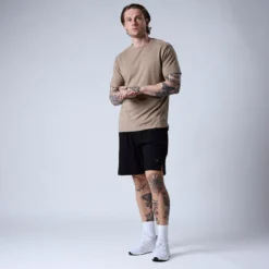 Bamboo t-shirt, Dark khaki