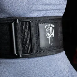 BB quick lock belt, Black/White