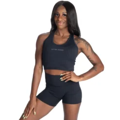 Better Bodies Tanks, BB short t-back, Black