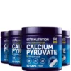 BIGBUY 4 x Calcium Pyruvate Fettforbrenner 90 kapsler