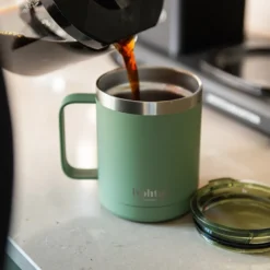 Bohtal Stainless steel Coffe Cup 350 ml, Black