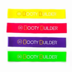 Booty Builder Minibands Rosa 4-Pakk