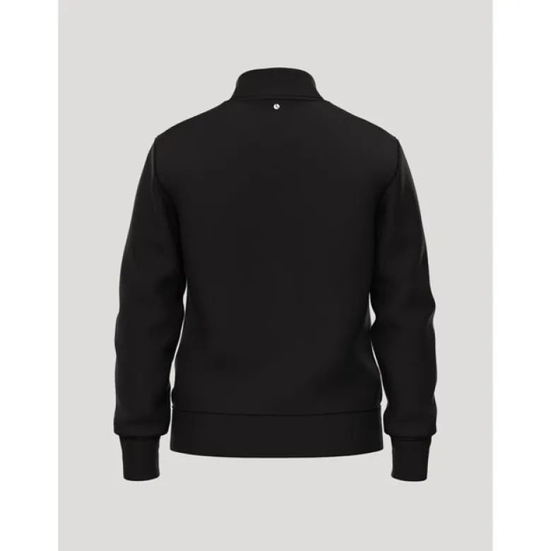 Borg Essential 1 Half Zip, Black Beauty