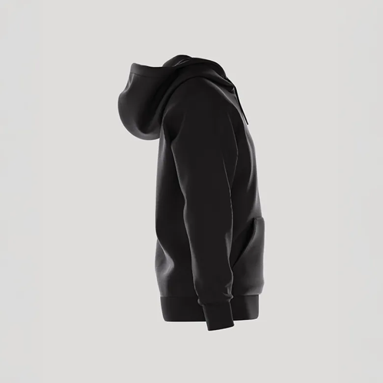 Borg Essential 1 Hoodie, Black Beauty