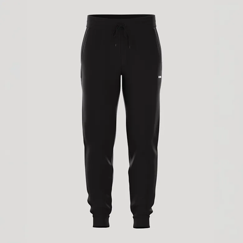 Borg Essential 4 Tapered Sweatpants, Black Beauty