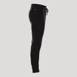 Borg Essential 1 Tapered Sweatpants, Black Beauty