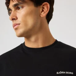 Borg Gym Sleeveless T-shirt, Black Beauty