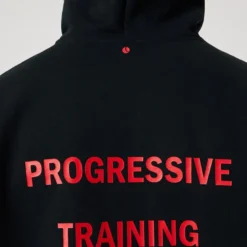 Borg Oversized Hoodie, Black Beauty