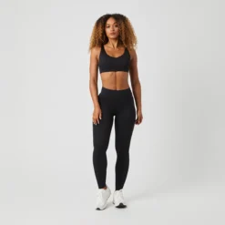 Borg Reform Sports Bra, Black Beauty