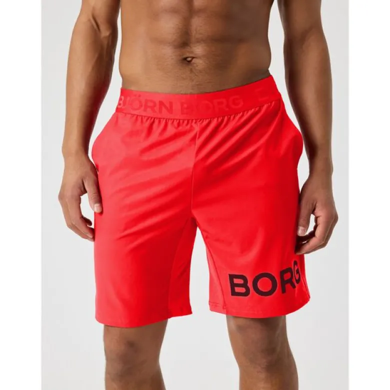 Borg 9" Shorts, Flame Scarlet