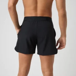 Borg Short Shorts, Black Beauty
