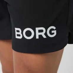 Borg Short Shorts, Black Beauty
