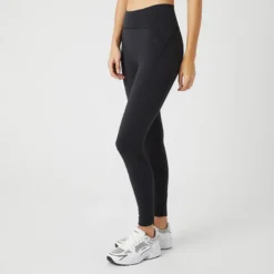 Borg Sleek Tights, Black Beauty