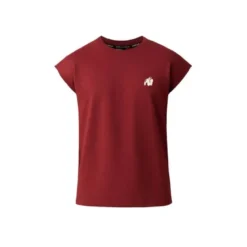 Bouse Cut Off Tank Top, Burgundy