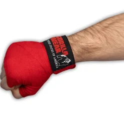 Boxing Hand Wraps, Red, 2,5 m