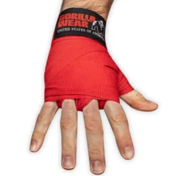 Boxing Hand Wraps, Red, 2,5 m