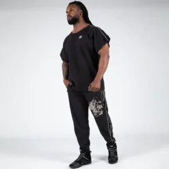 Buffalo Old School Workout Pants, Black/Grey