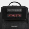 Built for Athletes Athlete Patch Black/Red Text