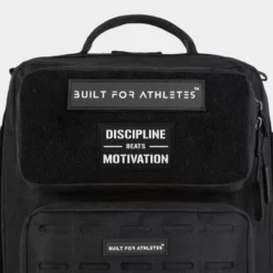 Built for Athletes Discipline Beats Motivation BBYT Patch