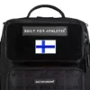 Built for Athletes Flag Patch Finland
