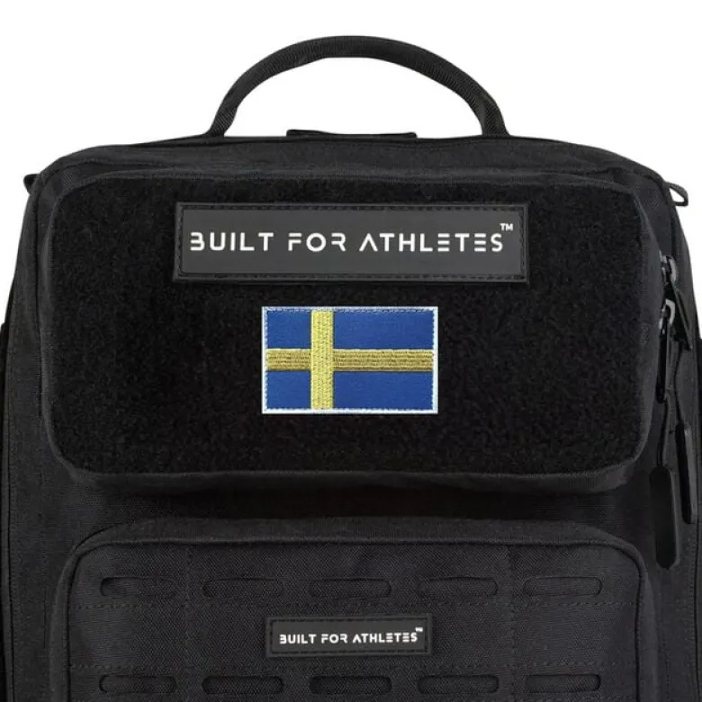 Built for Athletes Flag Patch Sweden