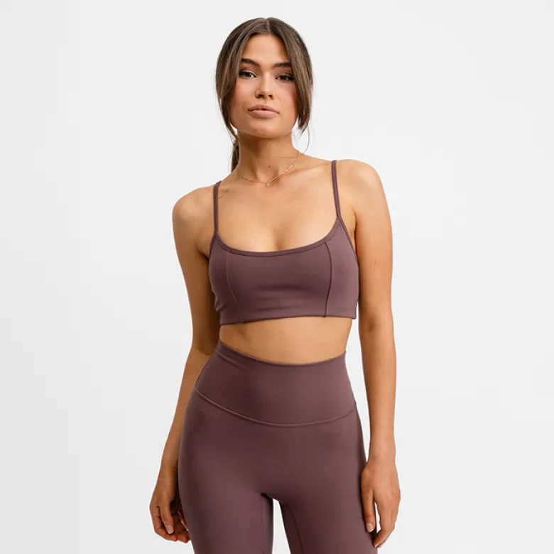 Butter Soft Contour Bra, Dark Mauve