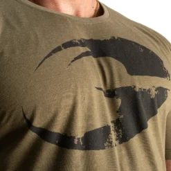 Cadet Tee, Army Green Melange