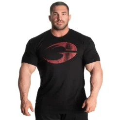 Cadet Tee, Black/Red