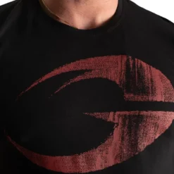 Cadet Tee, Black/Red
