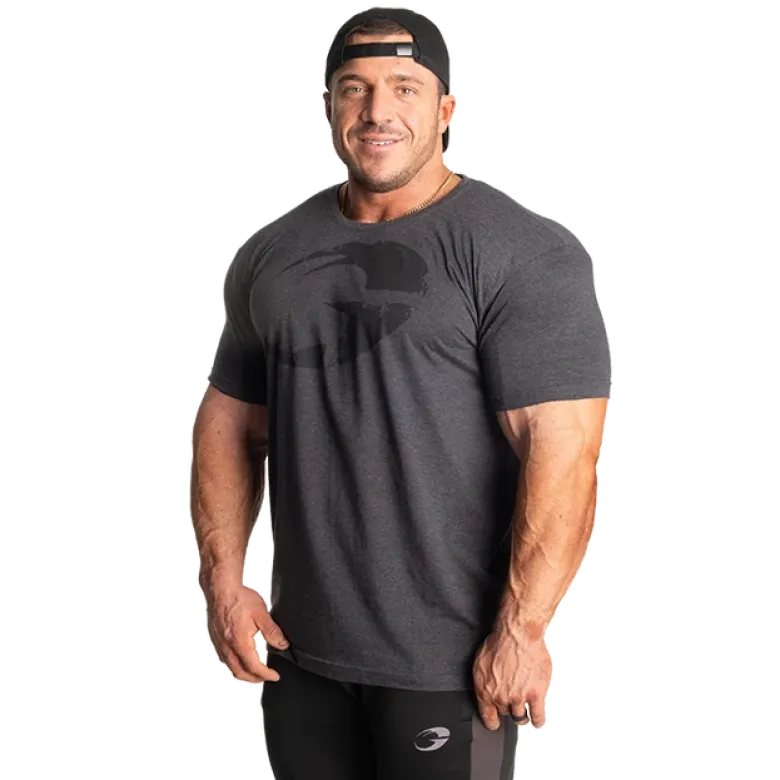 Cadet Tee, Dark Grey Melange