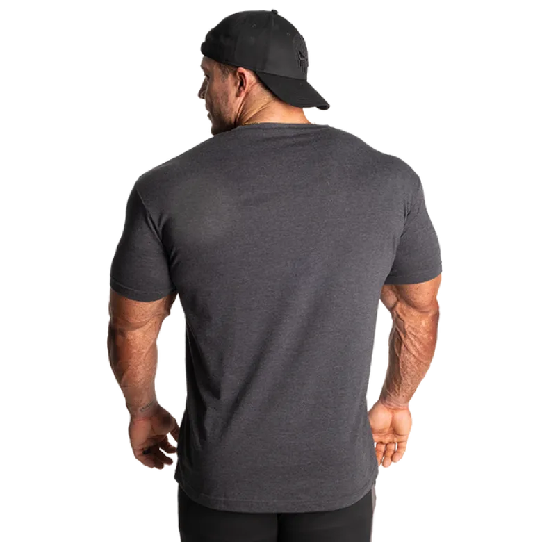 Cadet Tee, Dark Grey Melange