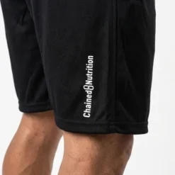 Chained Mesh Shorts Black/White