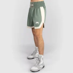Classic Boxing Shorts Aqua Green/Ivory