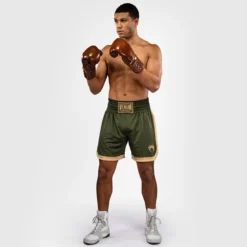 Classic Boxing Shorts Military Green/Sand