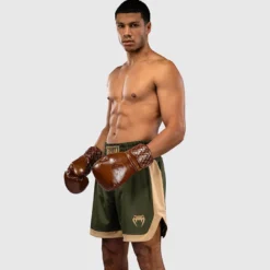 Classic Boxing Shorts Military Green/Sand