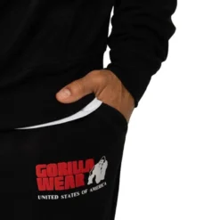 Classic Oversized Sweatpants, Black