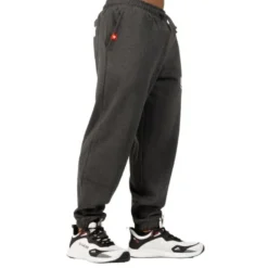 Classic Oversized Sweatpants, Dark Grey Melange