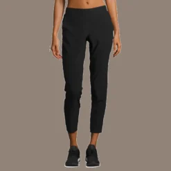 Classic Slim Woven Pants, Black