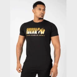 Classic T-Shirt, Black/Gold