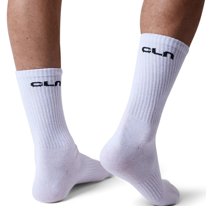 CLN Team Sock, White