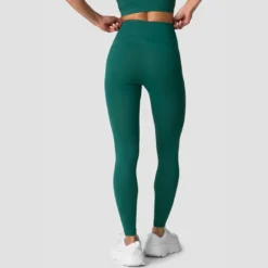Contrast Tights Wmn, Deep Emerald
